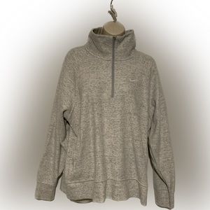 Light Gray Nike Zip Up, Size Large